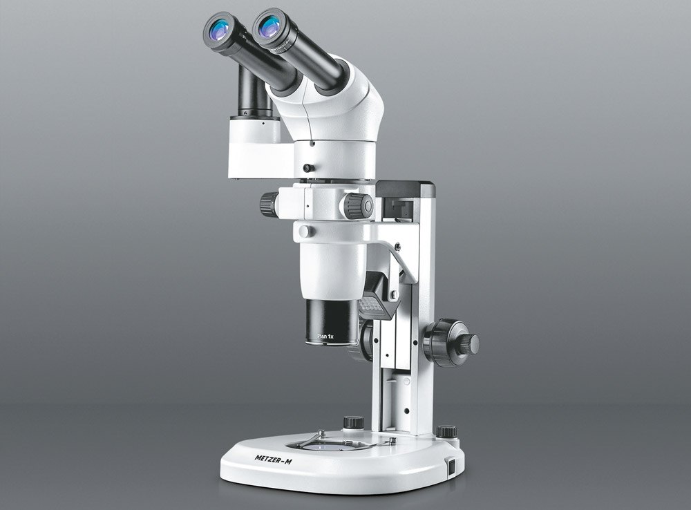 METZER - M TRINOCULAR STEREO ZOOM MICROSCOPE VISION PLUS - 7000 TZM ELITE